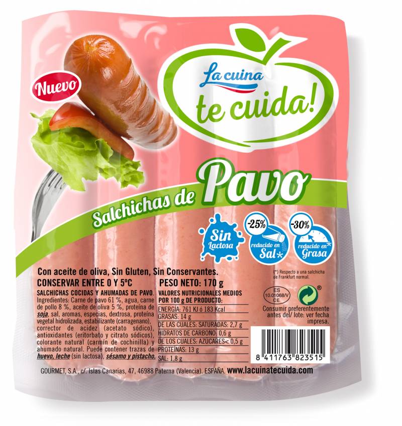 La Cuina Te Cuida Lanza Una Nueva Gama De Salchichas Saludables