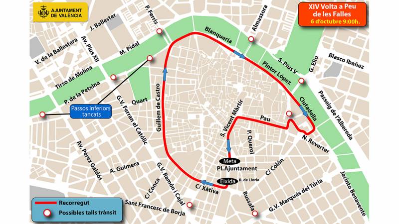 La frecuencia de paso en la parada de Fira València es de 20 minutos; de 6.00 a 22.00 horas; y también se puede acceder en metro desde la estación de Les Carolines-Fira