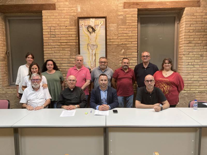 Tébar participó el lunes 16 de septiembre en su primera reunión 