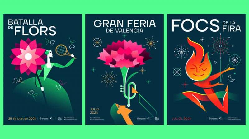 Durante todo el fin de semana, la programación de la Gran Feria incluye las convocatorias del Certamen Internacional de Bandas de Música, las preselecciones falleras, y el XXVIII Open Internacional Ciudad de València de Futboley