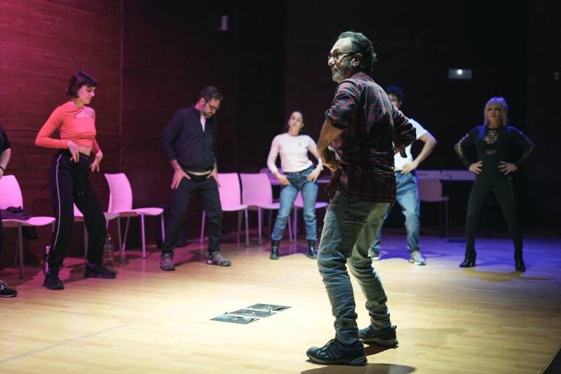 Andrés Navarro en la Escola Permanent d